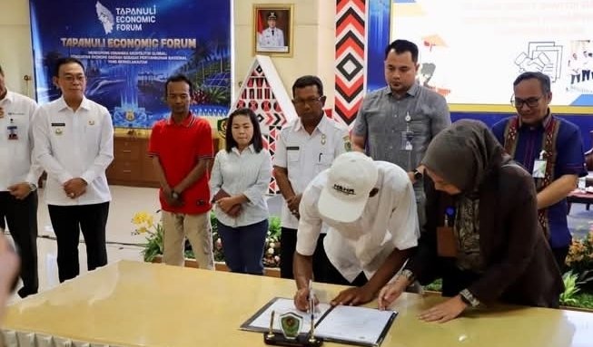 Bupati Gus Irawan : Dorong Penguatan Ekonomi Daerah dan Digitalisasi Keuangan Lewat High Level Meeting TPID–TP2DD Tapsel