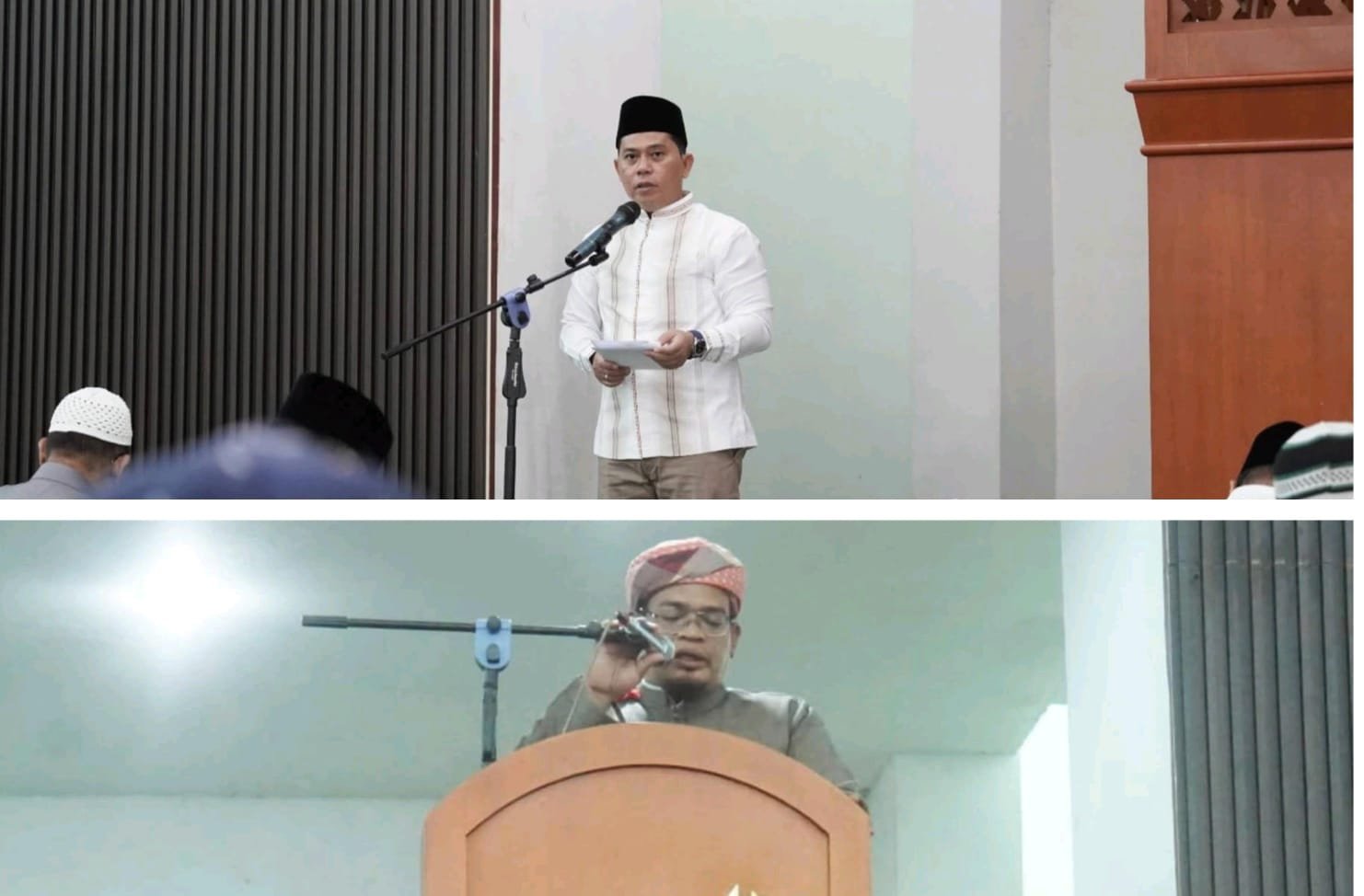 Bupati Padang Lawas Shalat Idul Adha dan Serahkan Hewan Qurban di Masjid Agung Al-Munawwaroh