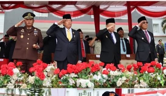 Tapsel Teguhkan Semangat Kebangsaan, Bupati Gus Irawan Ikuti Upacara Hari Lahir Pancasila 2026