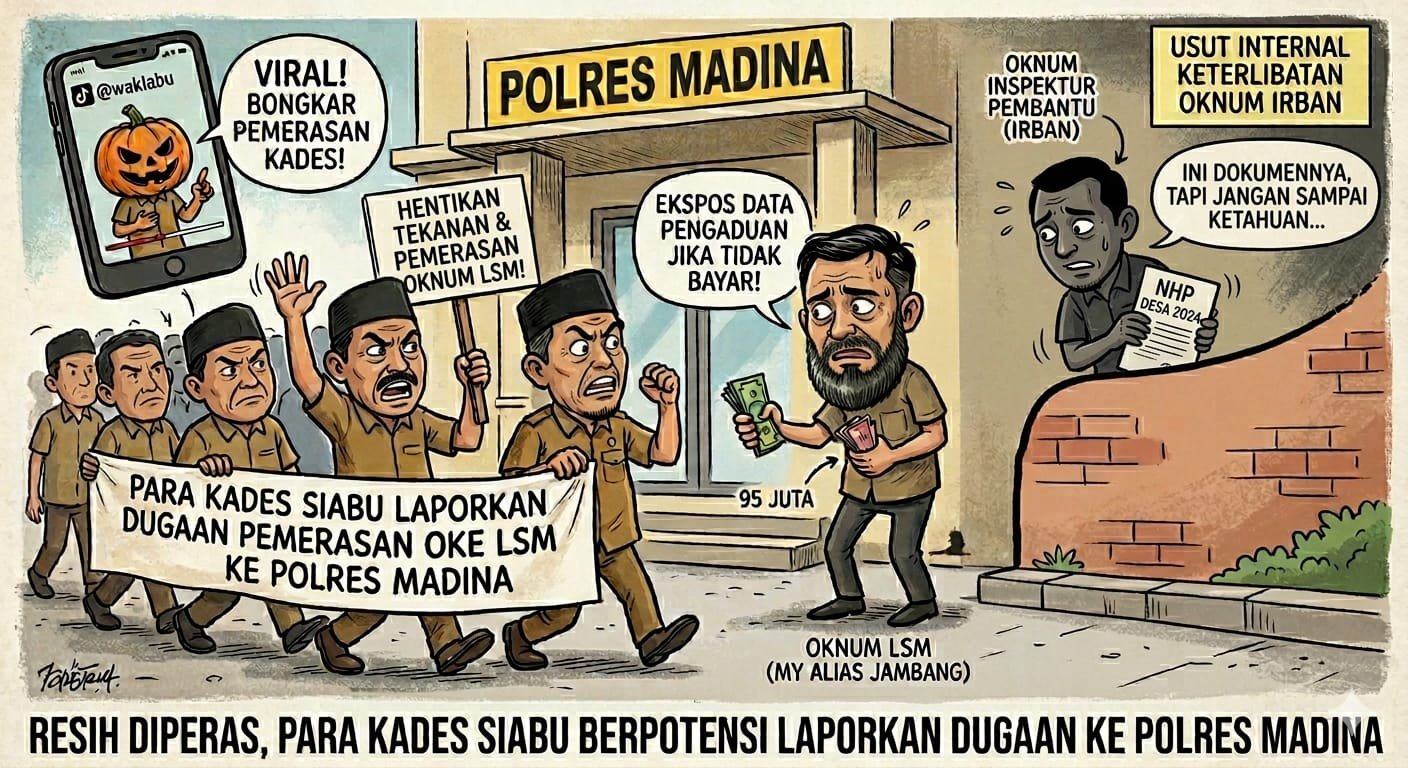 Para Kades di Siabu Berpotensi Laporkan Dugaan Pemerasan ke Polres Madina