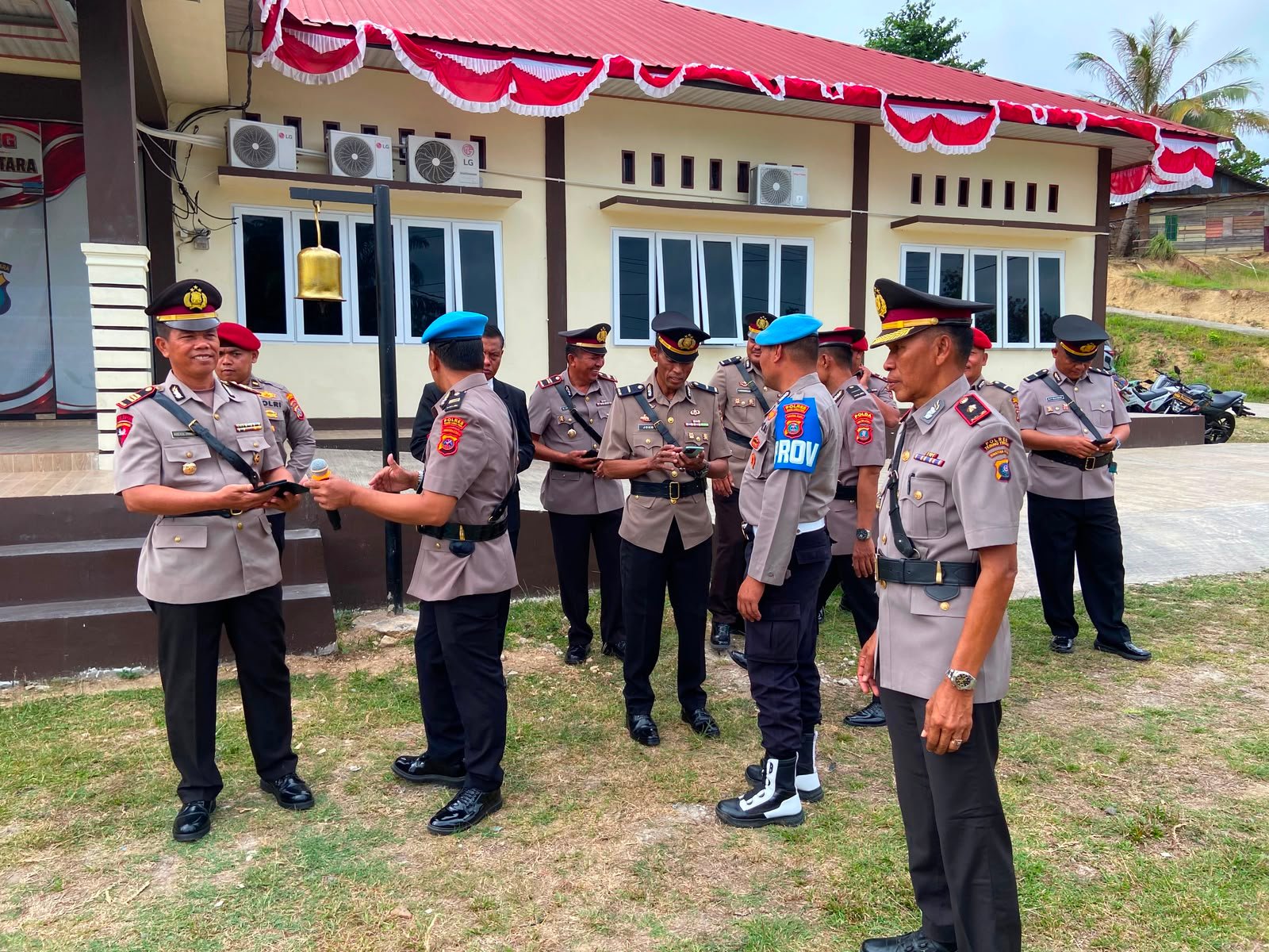 Tegas Cegah Judi Online, Polres Paluta Gelar Gaktibplin dan Periksa HP Personel