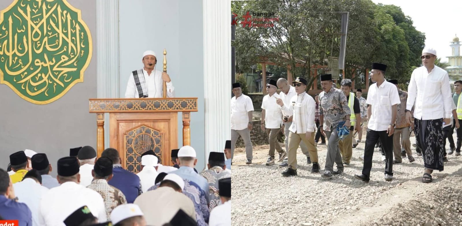 Jum’at Berkah Di Ujung Batu I, Bupati Palas Dan Wakil Bupati Jemput Aspirasi masyarakat