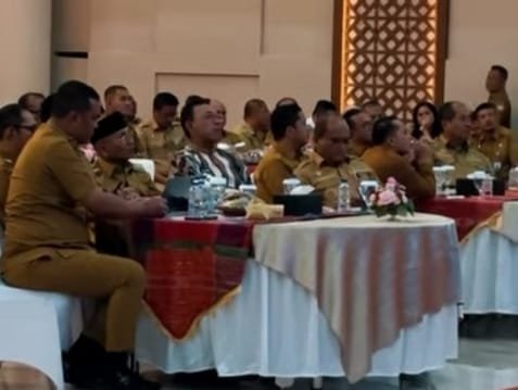 Bupati Gus Irawan Pasaribu Ikuti Rakor DBH Pajak, Tapsel Dapat Pagu PBBKB 2026 Rp11,174 Miliar