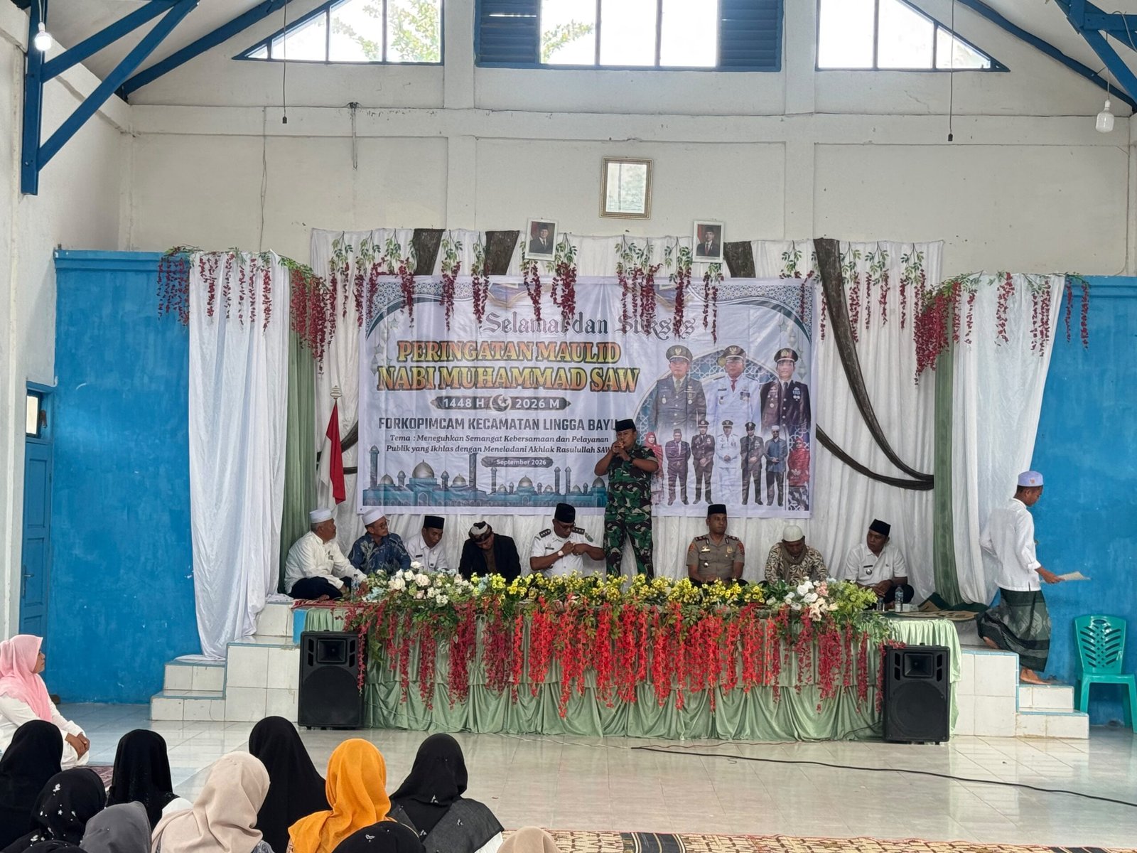 Forkopimcam Lingga Bayu Peringati Maulid Nabi Muhammad SAW 1448 H