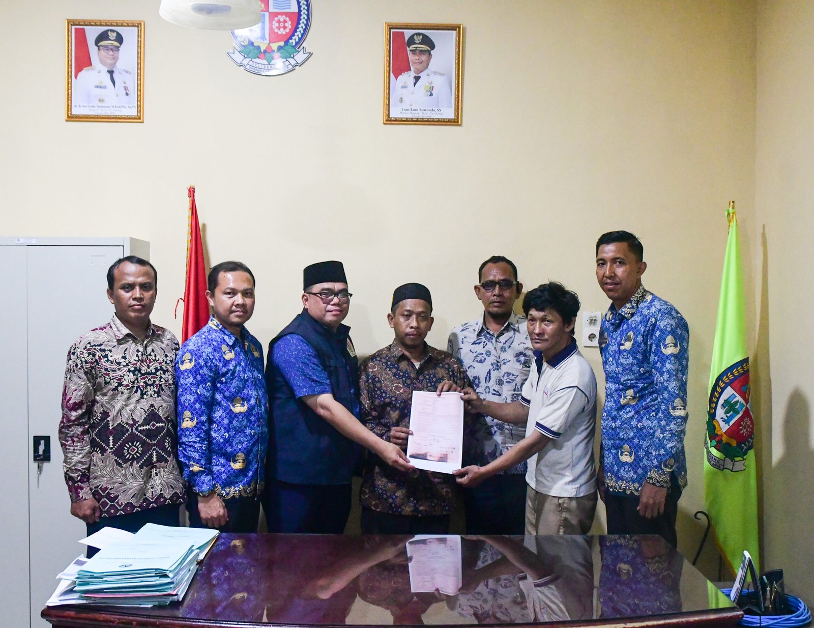 Kesbangpol Deli Serdang Mediasi Perselisihan di Tanjung Morawa, Kedua Pihak Berdamai