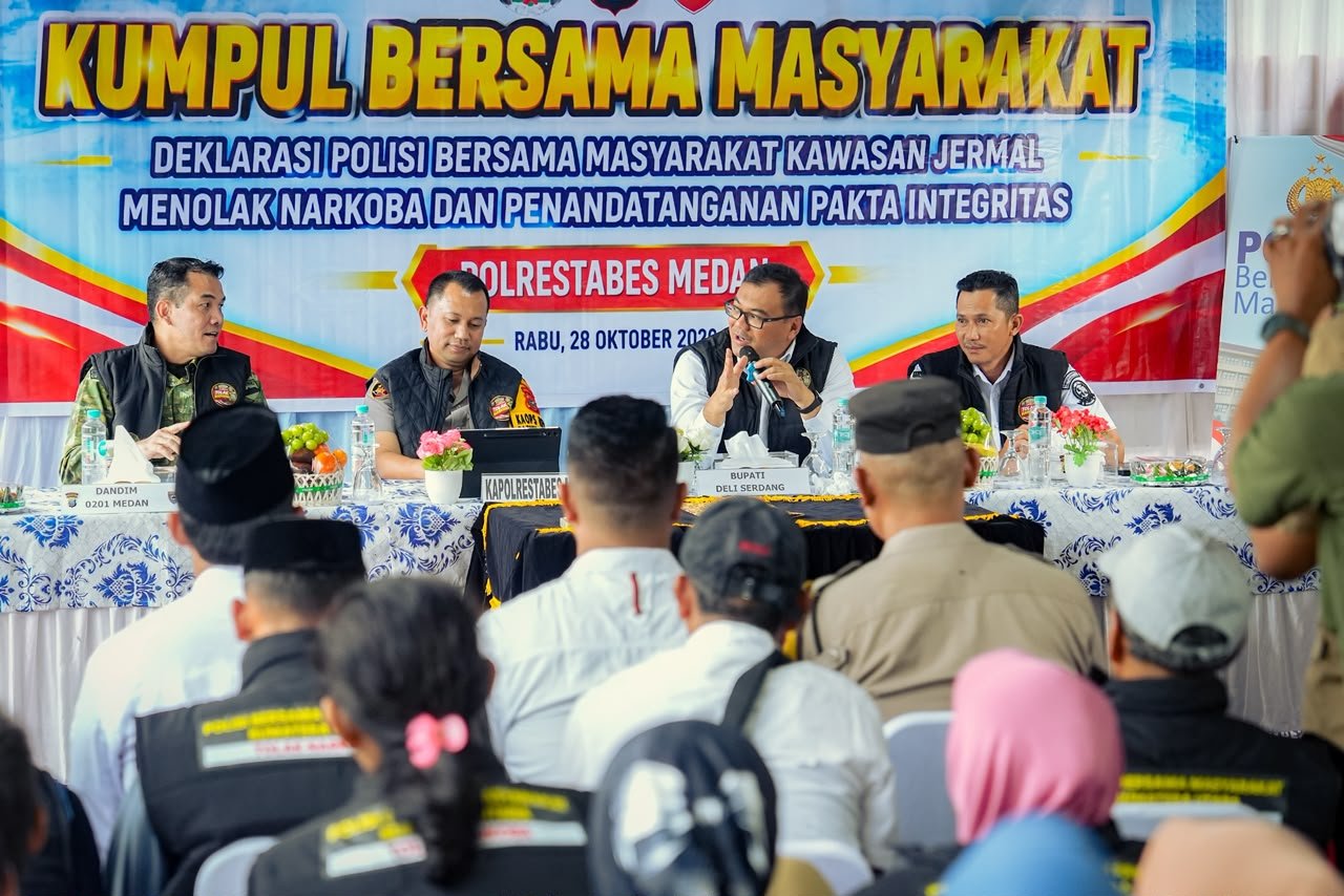Rp500 Juta Disiapkan Bupati Deli Serdang untuk  Desa Bebas Narkoba